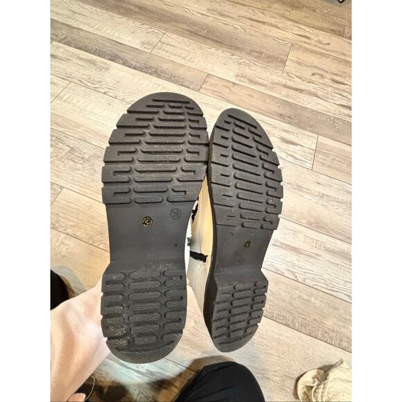 Arizona Jean Co Queen Flat Heel Combat Boots Size 7.5 - Picture 10 of 13